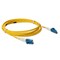 Add-On 2M LC MALE TO LC MALE OS2 STRAIGHT YELLOW DUPLEX FIBER PLENUM PATCH CA ADD-LC-LC-2M9SMFP - alternate 2